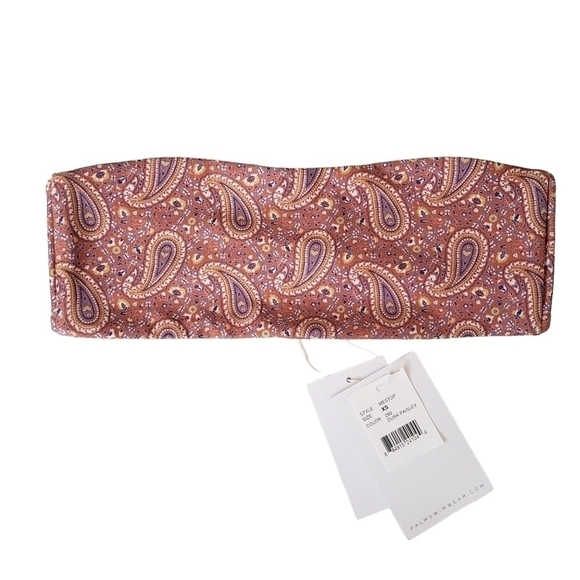 PALM Mesa two piece bikini: bandeau top and high rise bottom - Picture 5 of 16